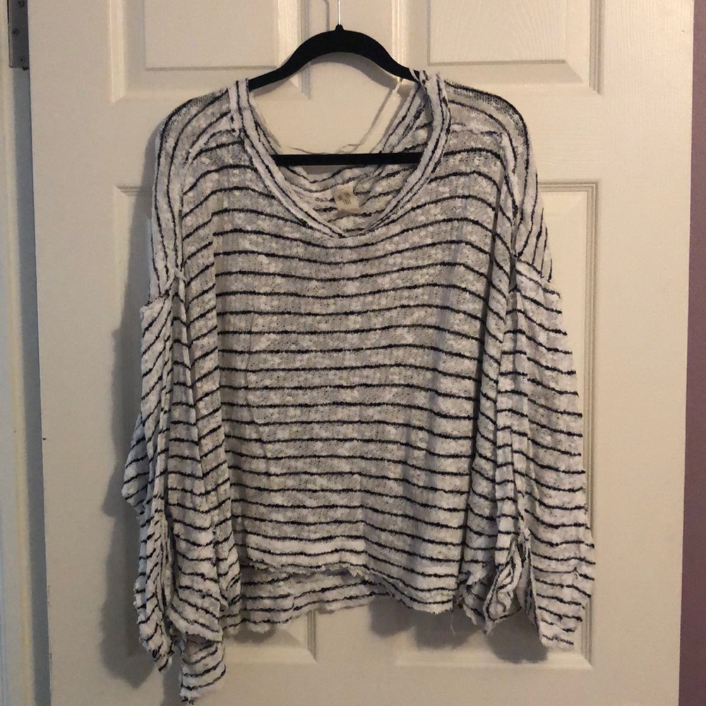 Oversized Stripe Sweater